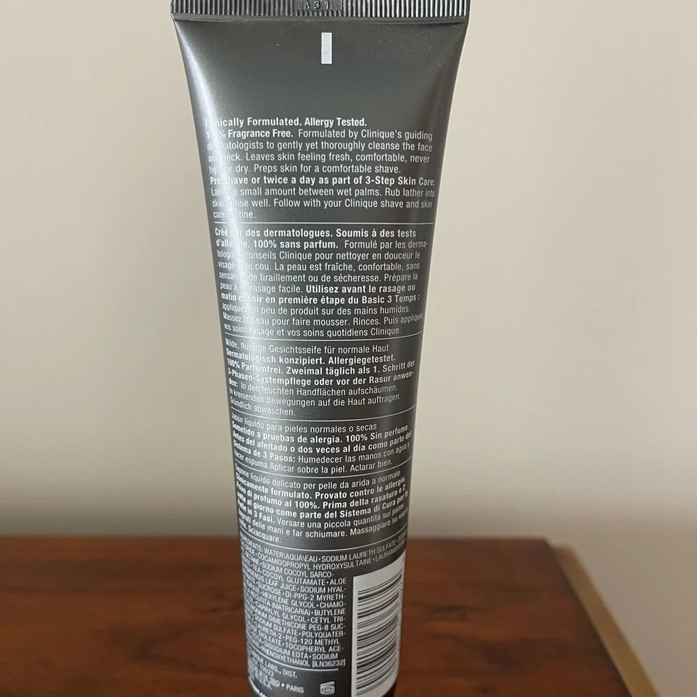 Clinique Liquid Face Wash for Men